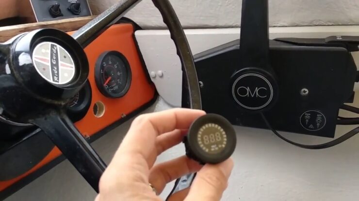 mercury outboard  voltmeter