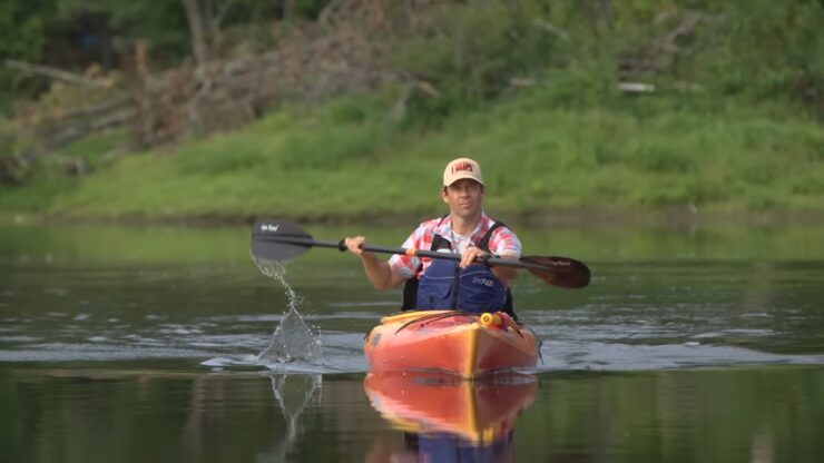 kayak à pagaie