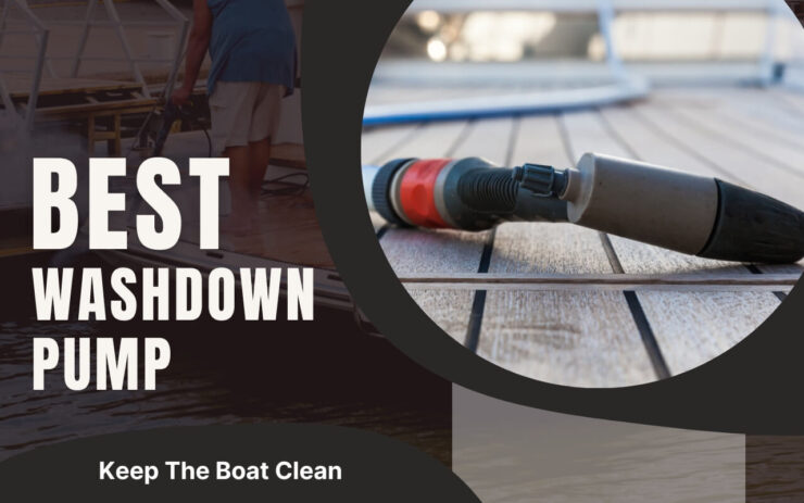 washdown pump for boat cleaning