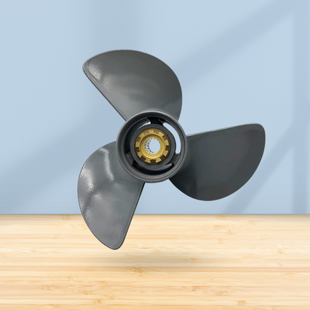 Aluminum Outboard Semi Cleaver Propeller