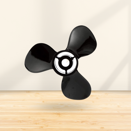 Quicksilver Black Diamond 3-Blade Aluminum Propeller