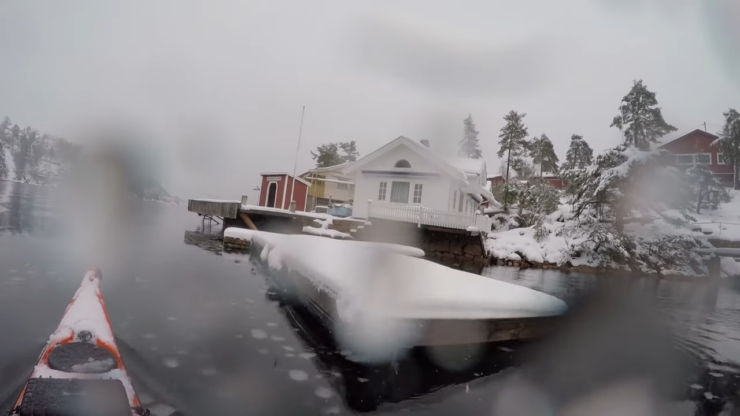 Kayak invernale