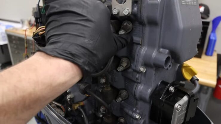 outboard motor is running poorly