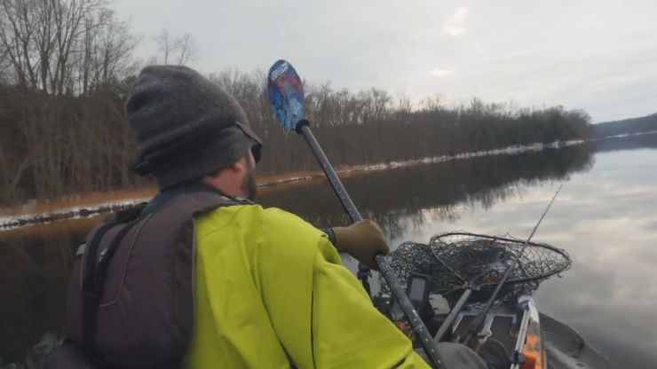 wear gloves and while kayak