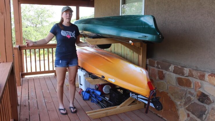 Building a Kayak Rack