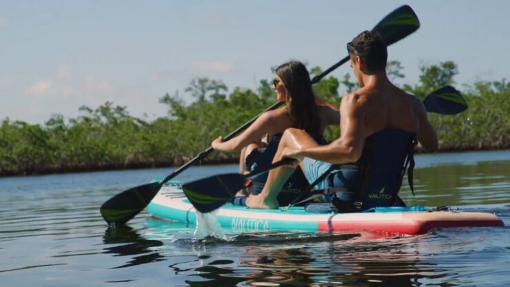 Tavola da paddle per 2 persone