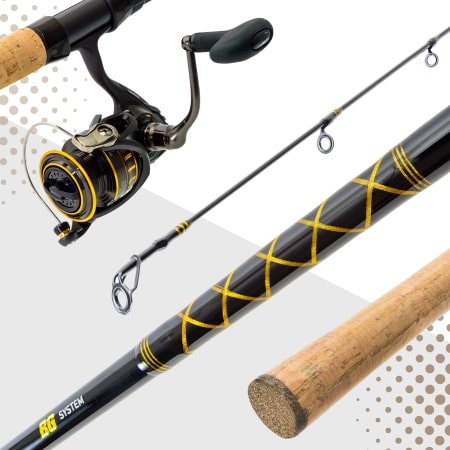 Daiwa BG2500-701MML BG Teaglama Réamh-suiteáilte Sáile