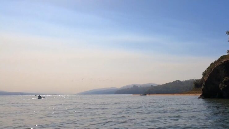 Kayaking Tomales Bay