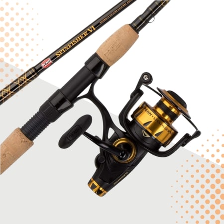 PENN, Spinfisher VI Live Liner Combo ze słoną wodą