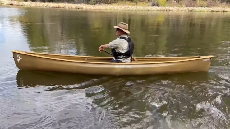 Solo Canoe River