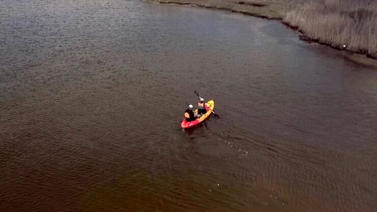 kayak en tándem