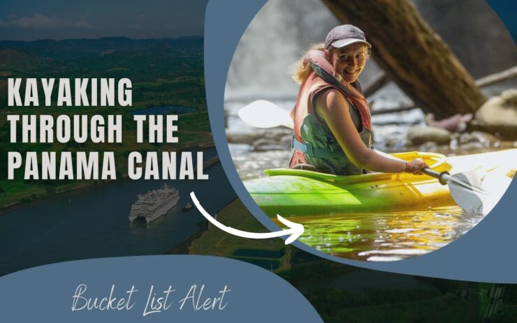 Kayak sur le canal de Panama
