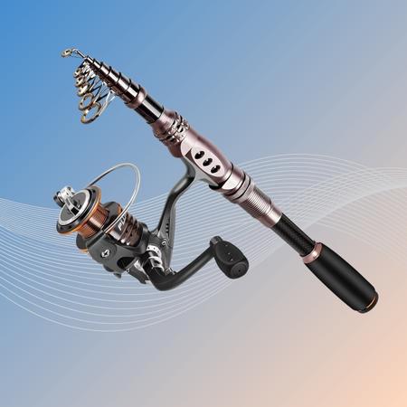 PLUSINNO Fishing Rod and Reel Combos