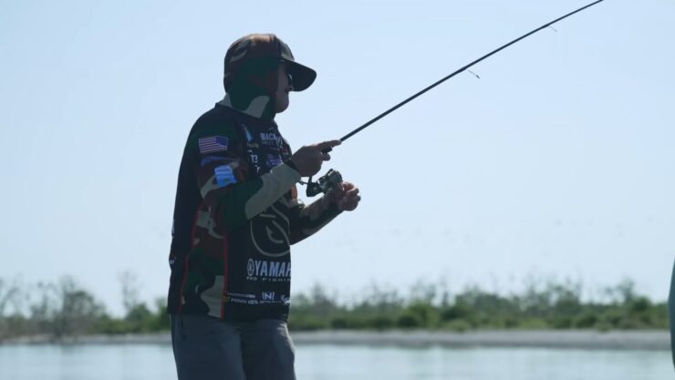 tung tackling Smallmouth Bass