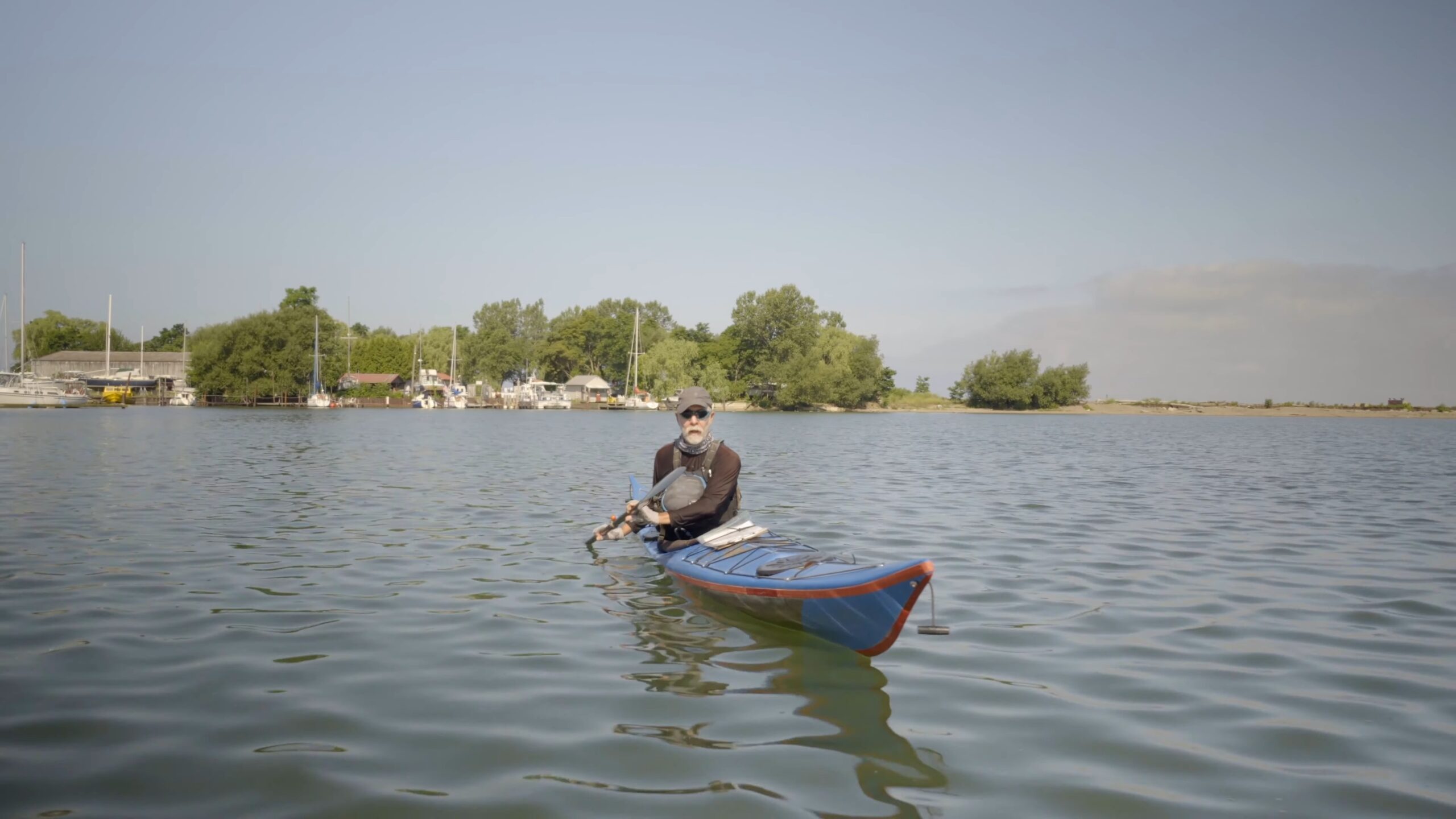 Kayak yaparken dengeyi kaybetmek